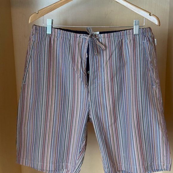 Paul Smith Multicolor Striped Short-Sleeve Pyjama Short Set - Picture 4 of 7